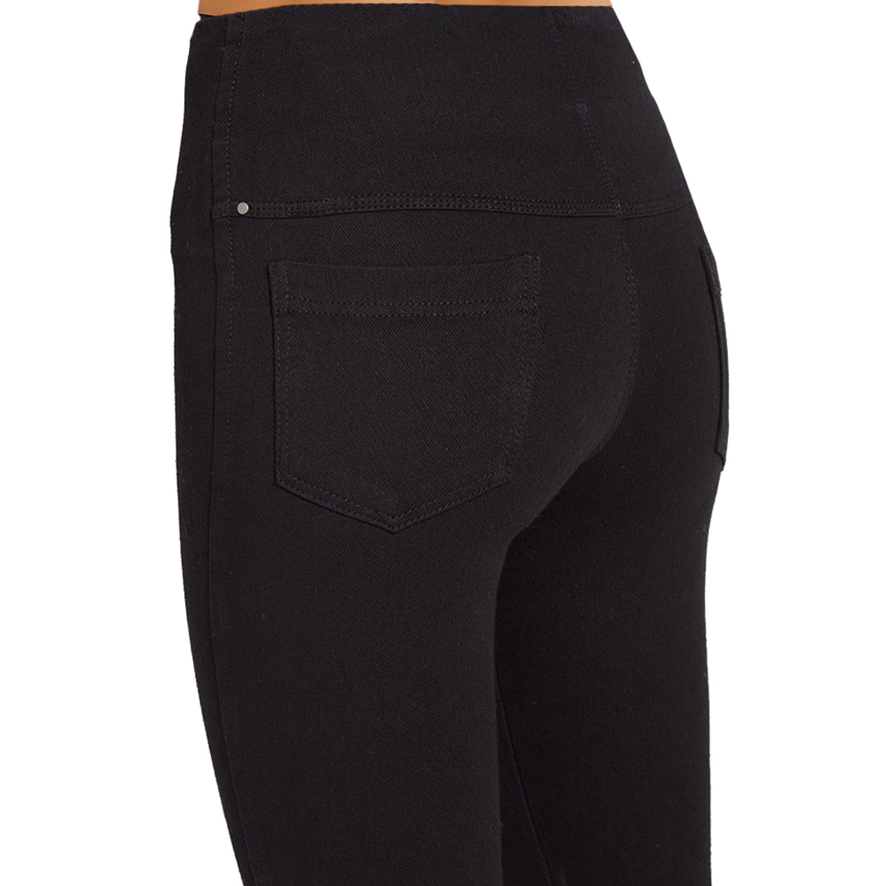 Lysse Toothpick Charcoal Denim Legging