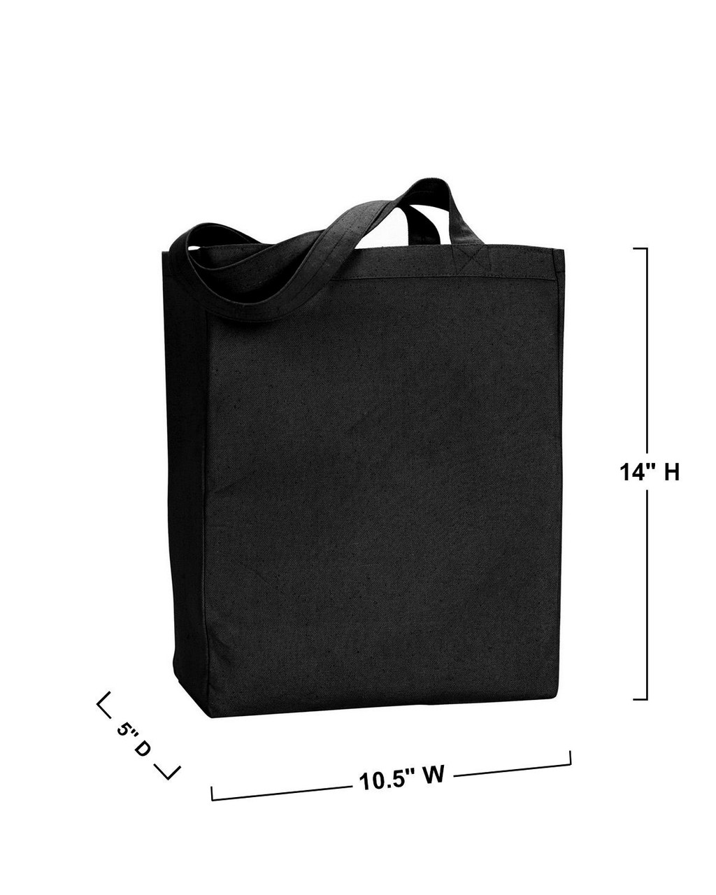 BUTTERFLY BLACK CANVAS TOTE BAG | PURPLE LEOPARD BOUTIQUE