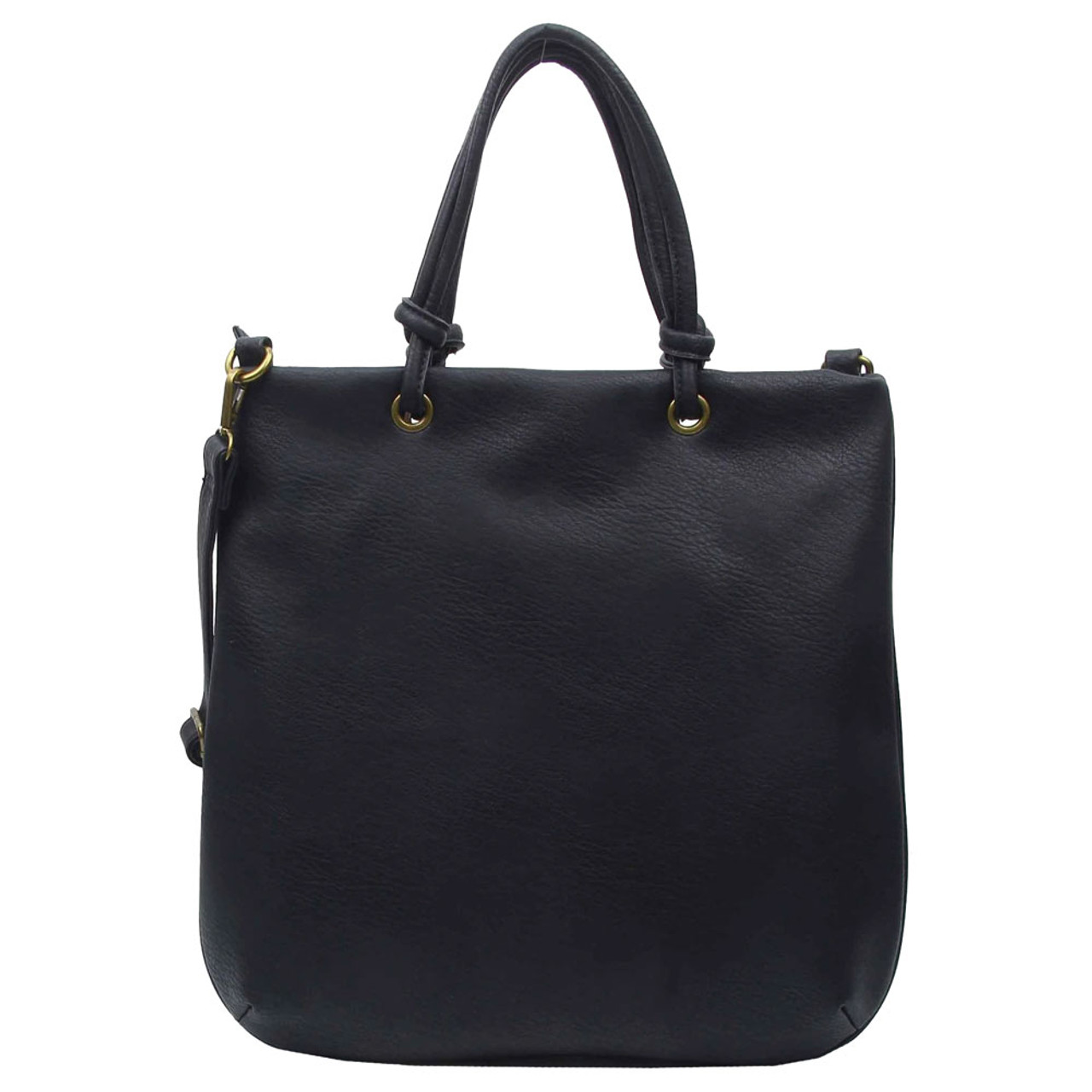 DAVID JONES Paris Women Fashion Handbag Colors Patch Three Compartments  Work Travel Shoulder Tote Bag