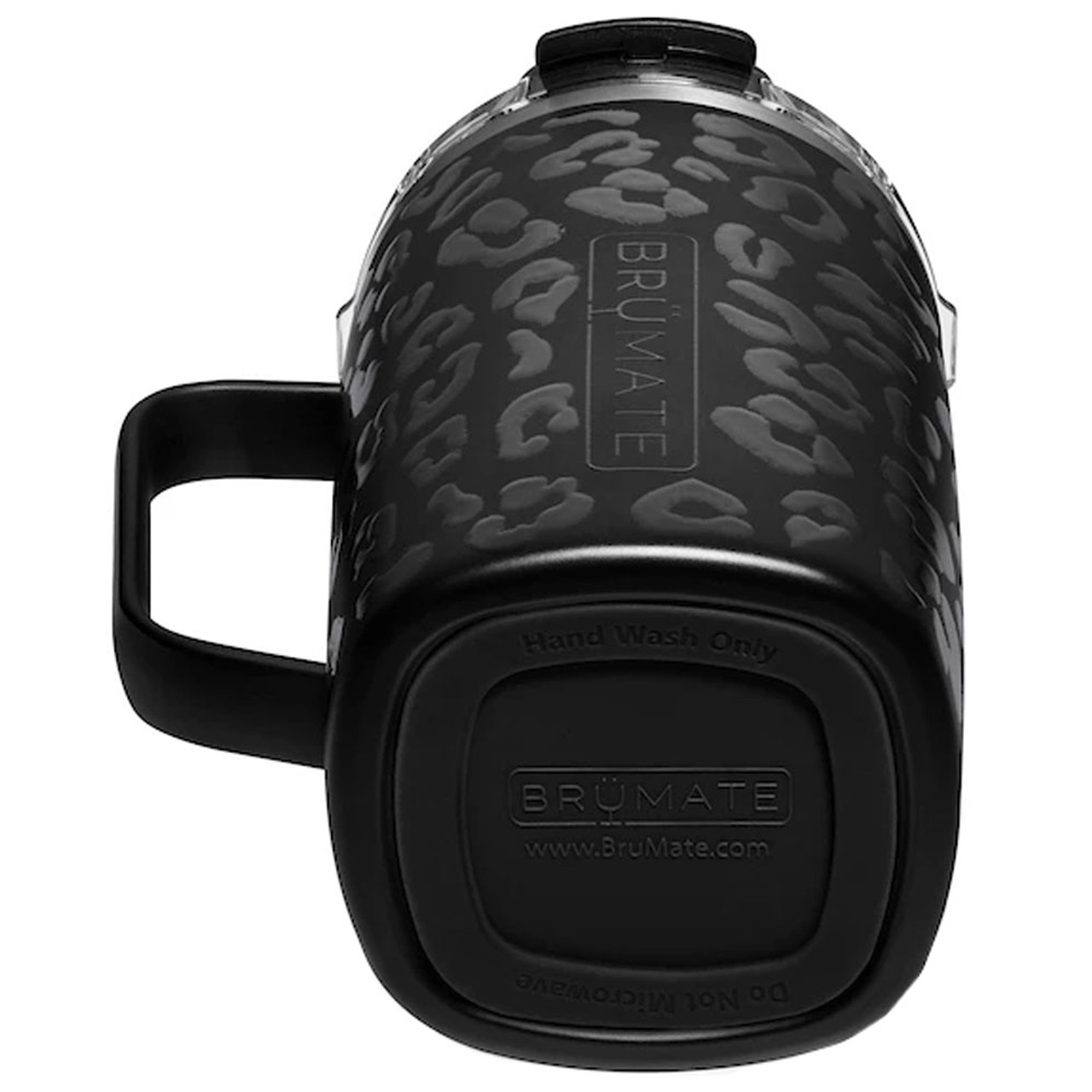 BruMate Toddy 16 oz Onyx Leopard BPA Free Vacuum Insulated Mug