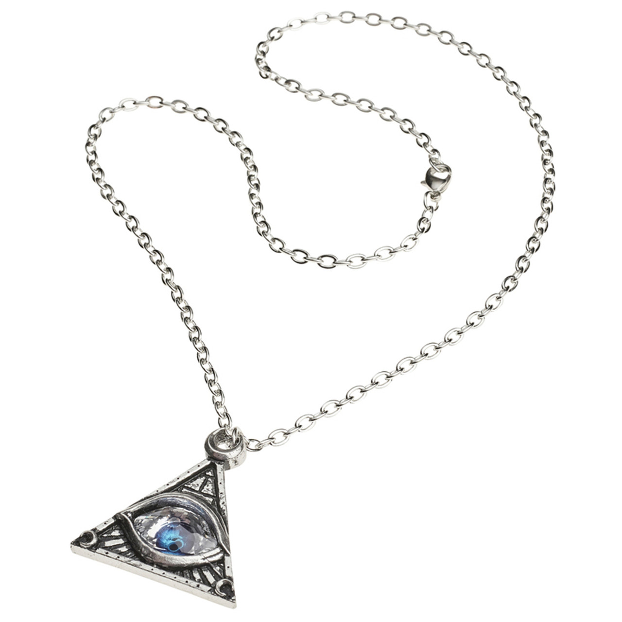 EYE OF PROVIDENCE PENDANT NECKLACE | PURPLE LEOPARD BOUTIQUE