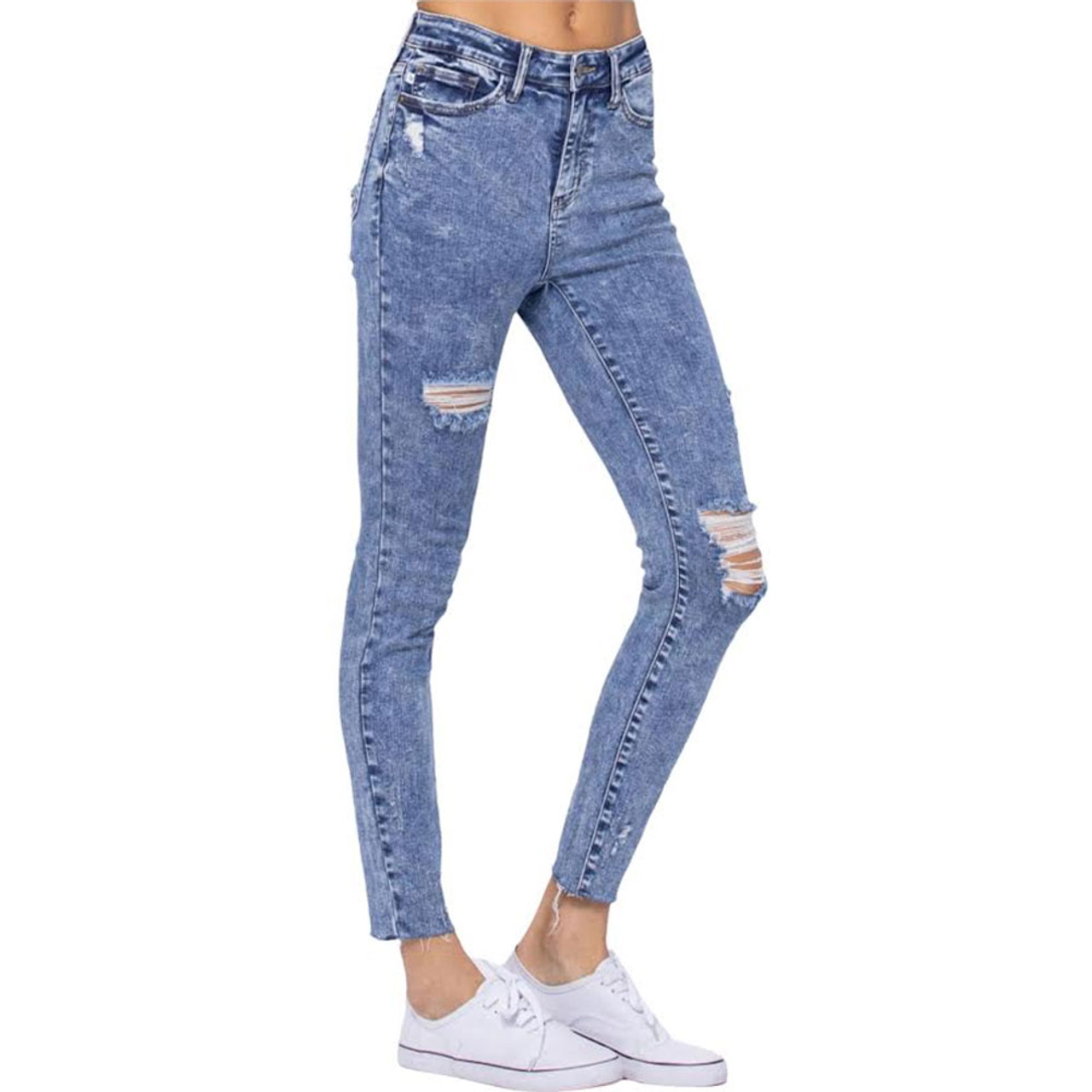 Jeans  Denim Jeggings Steel Blue - SPRINGFIELD Womens ⋆ Anne Beauty Care