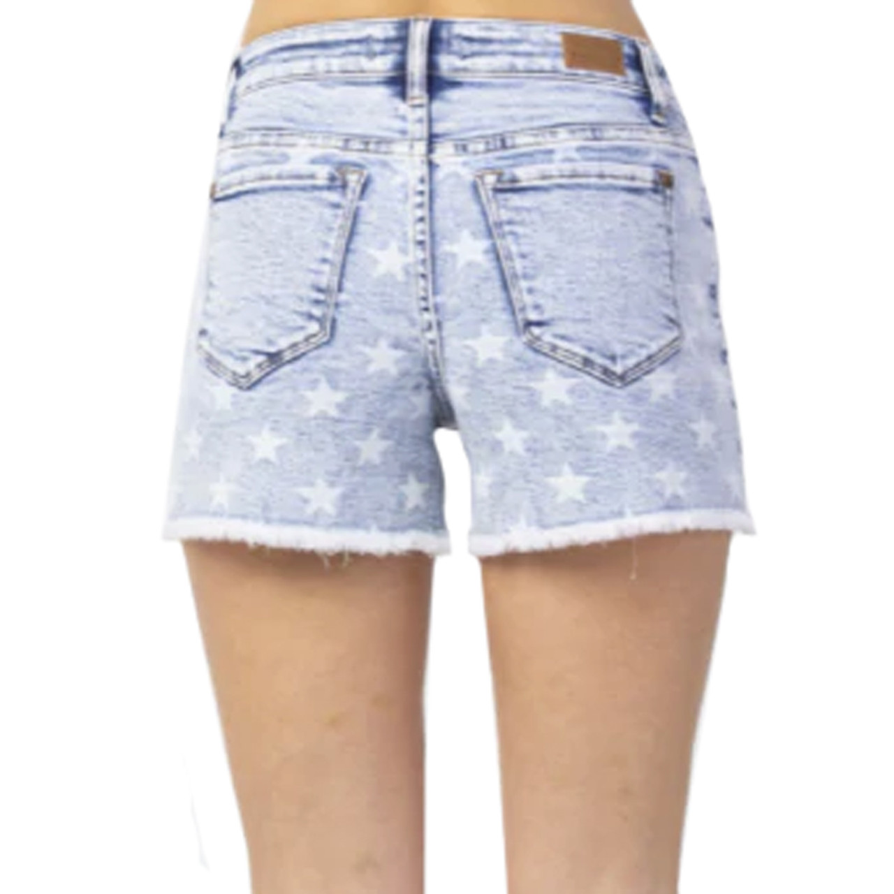 Judy blue hot sale star print shorts