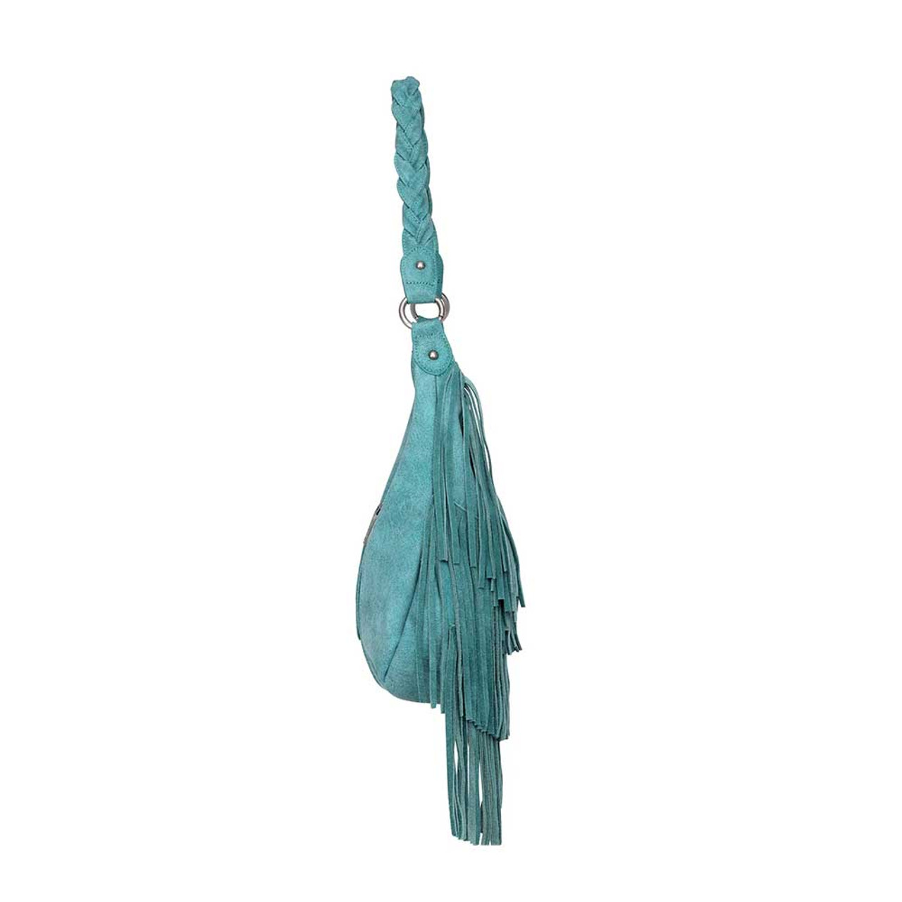Wrangler Turquoise Fringe Bag
