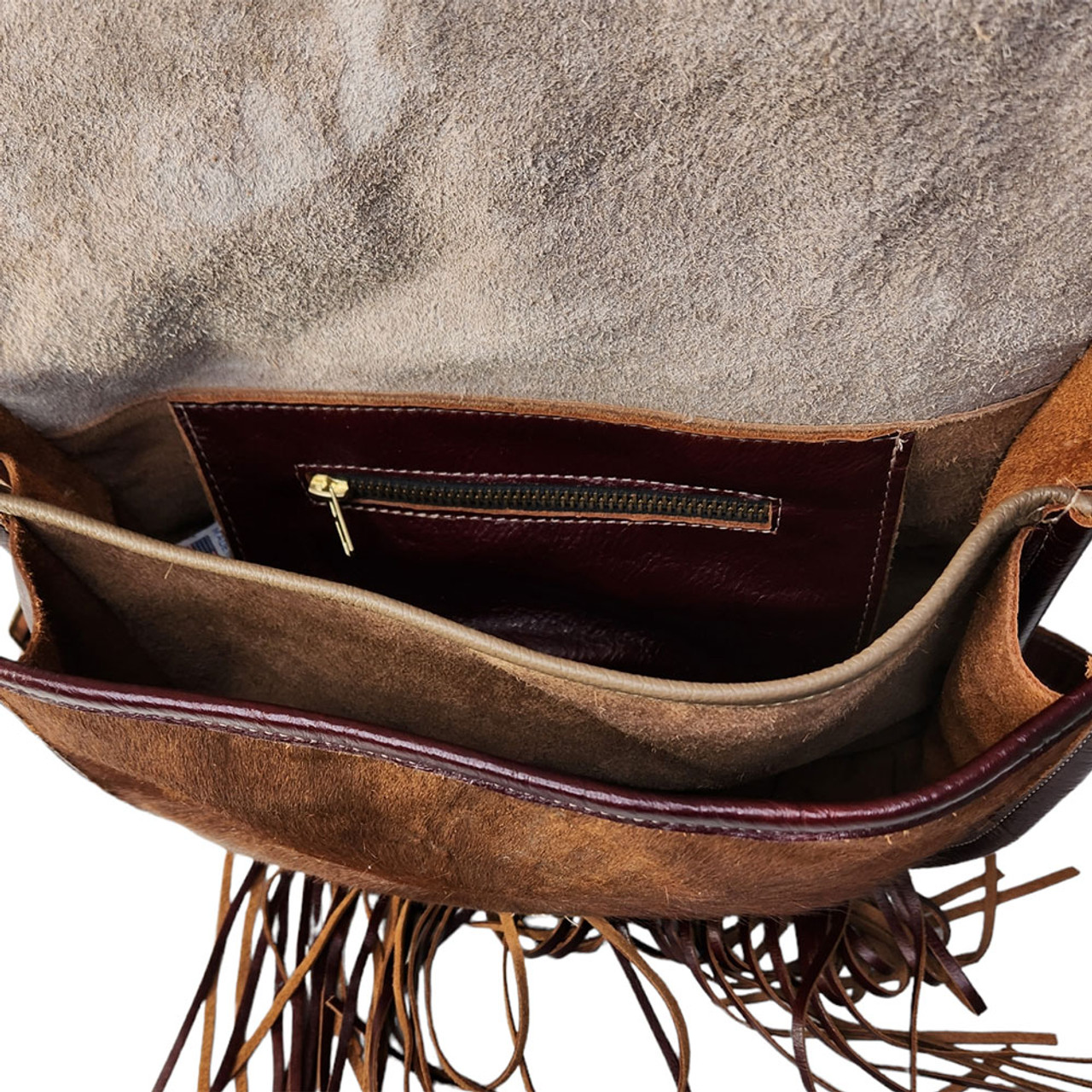 SALE!! Leopard Flap Crossbody Leather Fringe Bag – Cowgirl Barn & Tack