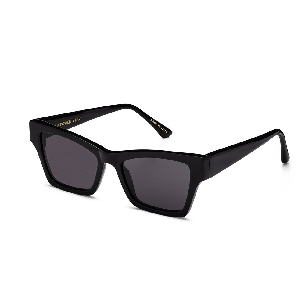 SAINT OWEN BLACK ROCKBIRD II SUNGLASSES | PURPLE LEOPARD BOUTIQUE