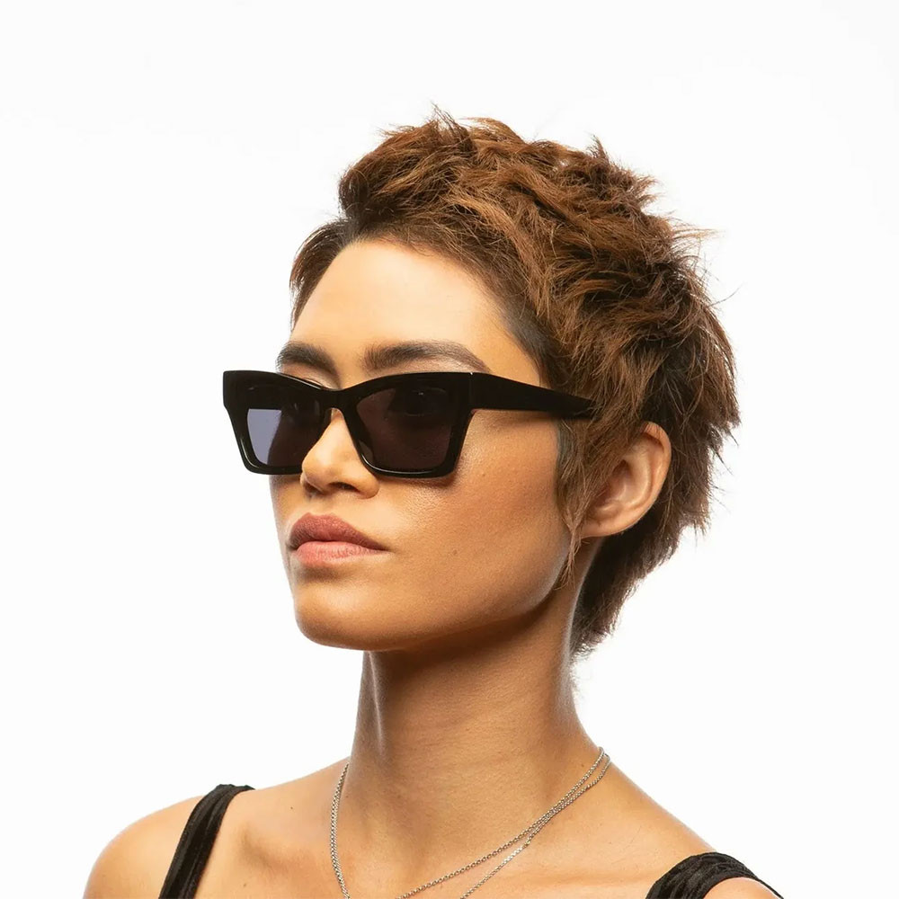 SAINT OWEN BLACK ROCKBIRD II SUNGLASSES | PURPLE LEOPARD BOUTIQUE