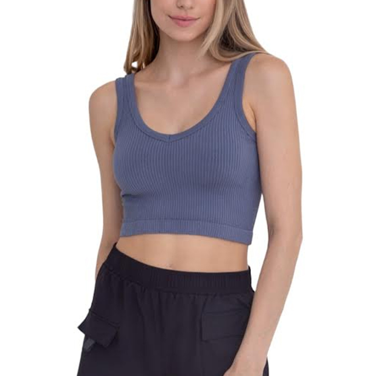 Seamless Cropped Tank Top