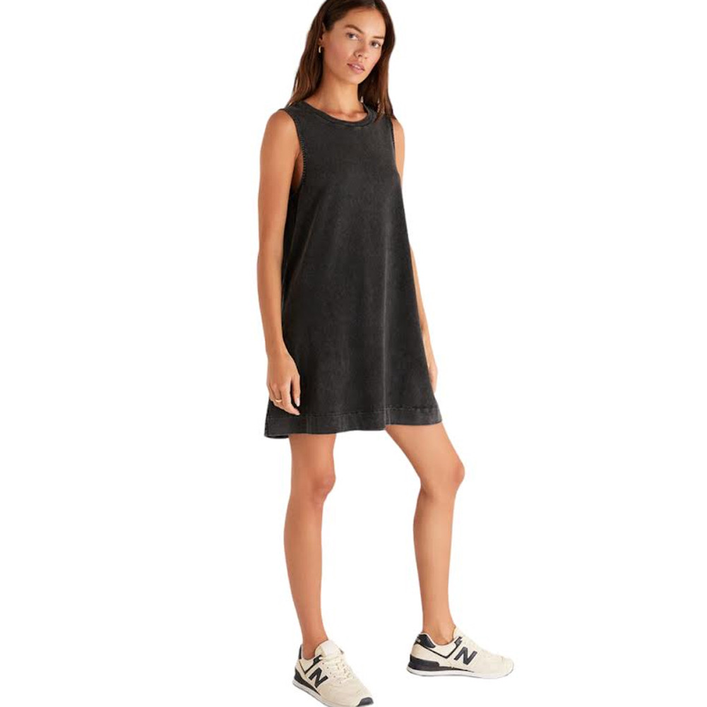 Z SUPPLY BLACK SLOANE MINI DRESS | PURPLE LEOPARD BOUTIQUE Z SUPPLY BLACK SLOANE MINI DRESS | PURPLE LEOPARD BOUTIQUE