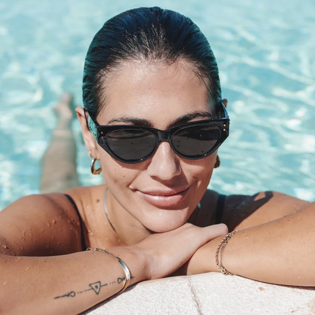 I-SEA CARLY POLARIZED SUNGLASSES | PURPLE LEOPARD BOUTIQUE
