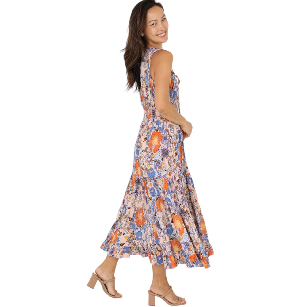 LOLA P. FLORAL PRINT MAXI DRESS | PURPLE LEOPARD BOUTIQUE LOLA P. FLORAL PRINT MAXI DRESS | PURPLE LEOPARD BOUTIQUE