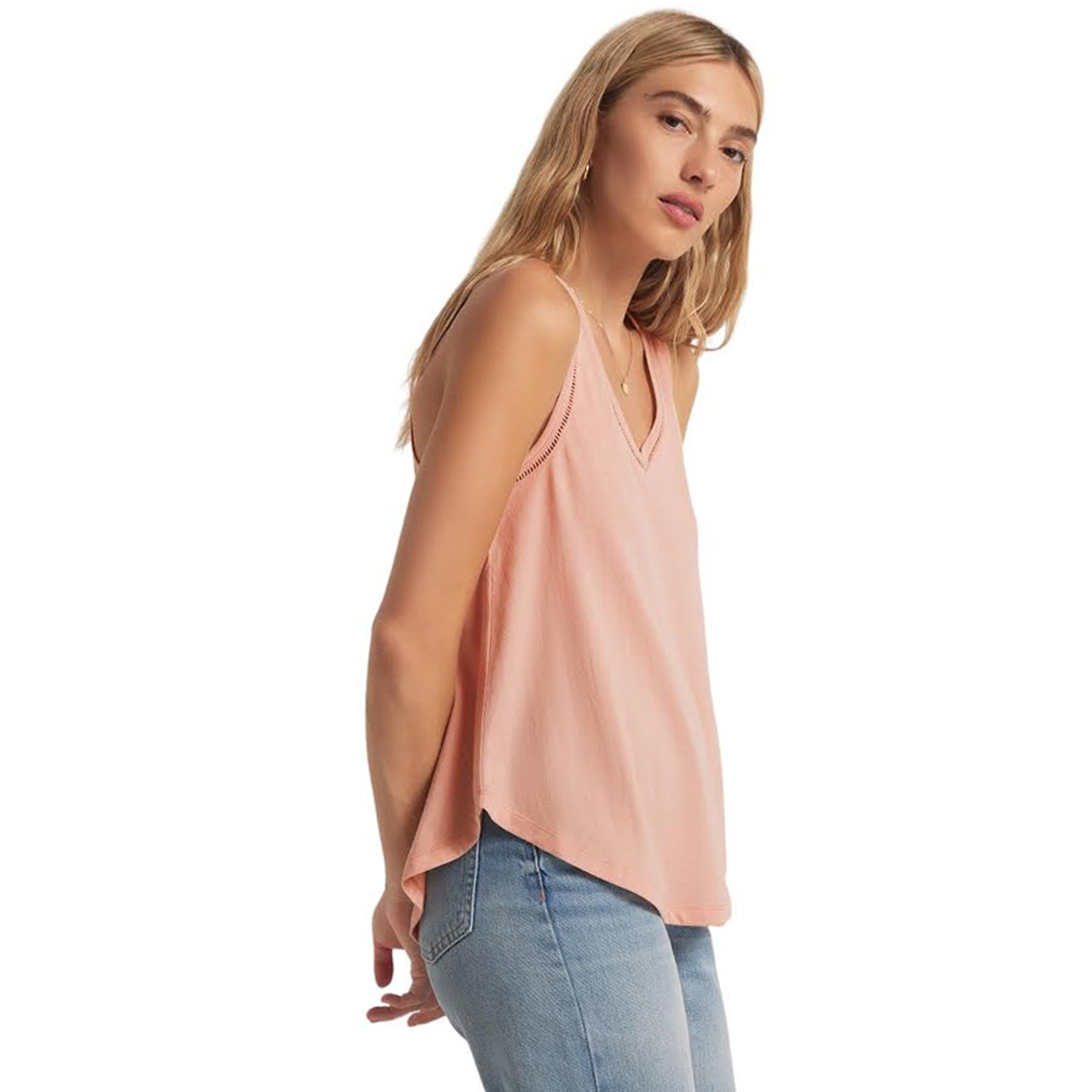  Vegabond Lace Trim Tank