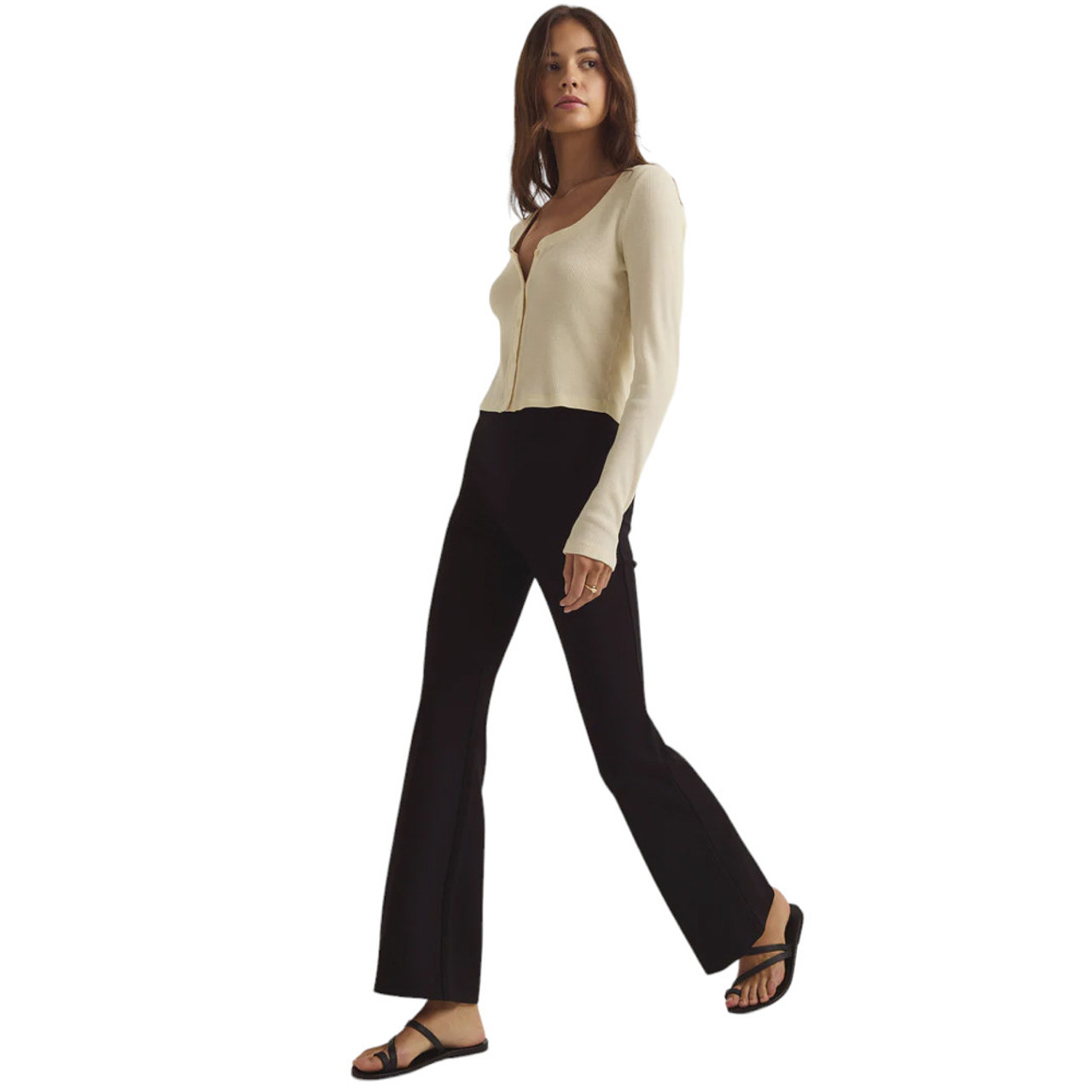 The Zephyra Flare Pants in Velour – Suzie Kondi