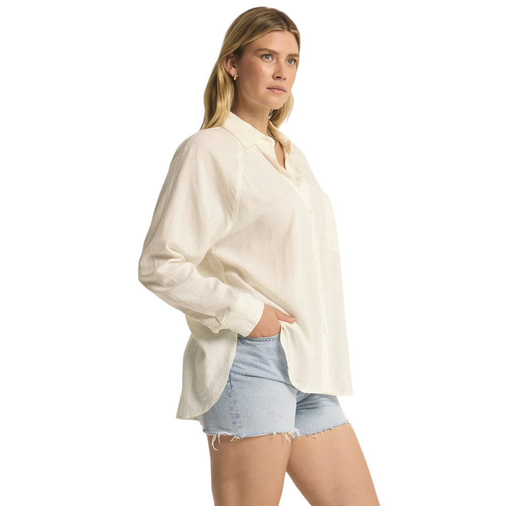 Z SUPPLY THE PERFECT LINEN TOP | PURPLE LEOPARD BOUTIQUE