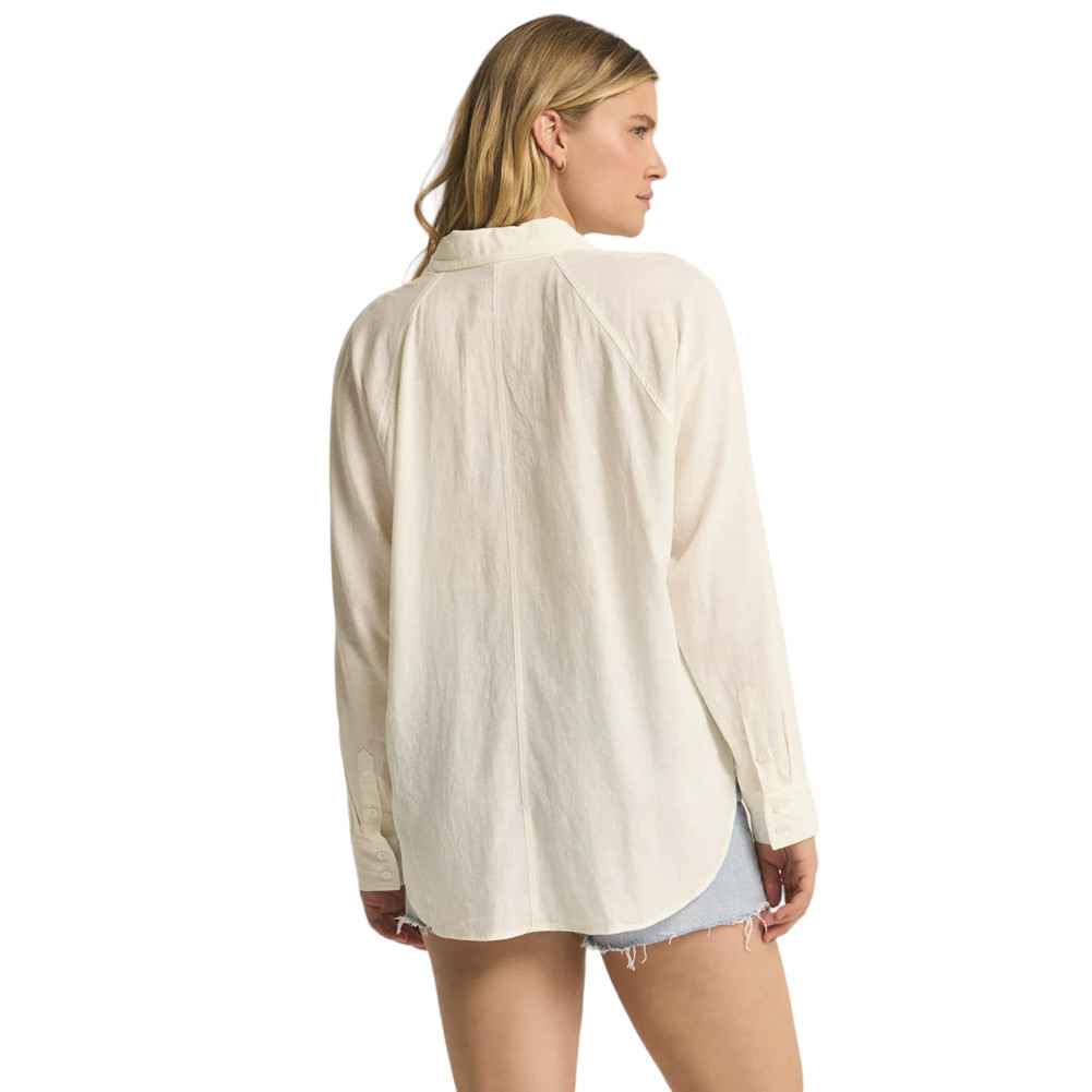 Z SUPPLY THE PERFECT LINEN TOP | PURPLE LEOPARD BOUTIQUE