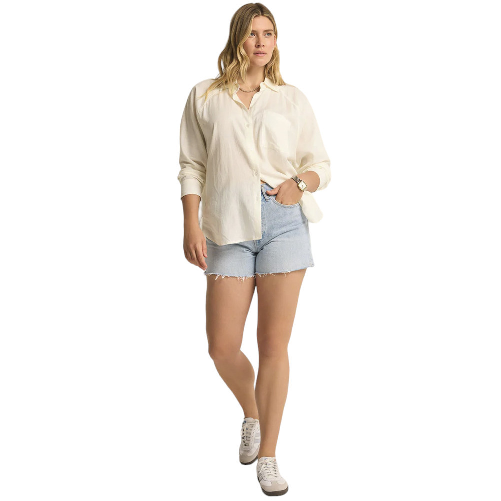 Z SUPPLY THE PERFECT LINEN TOP | PURPLE LEOPARD BOUTIQUE