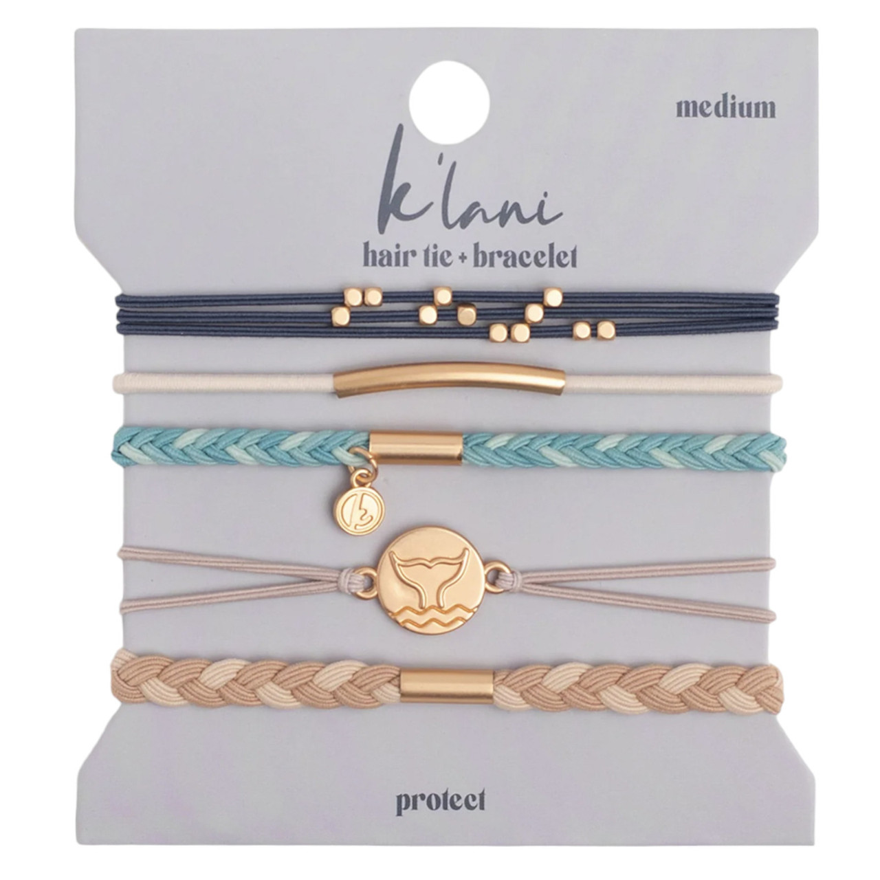 metal hair tie bracelet