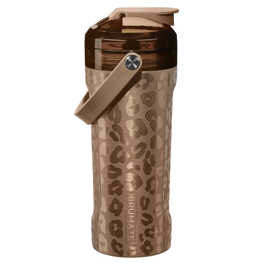 BRUMATE MULTISHAKER GOLD LEOPARD | PURPLE LEOPARD BOUTIQUE