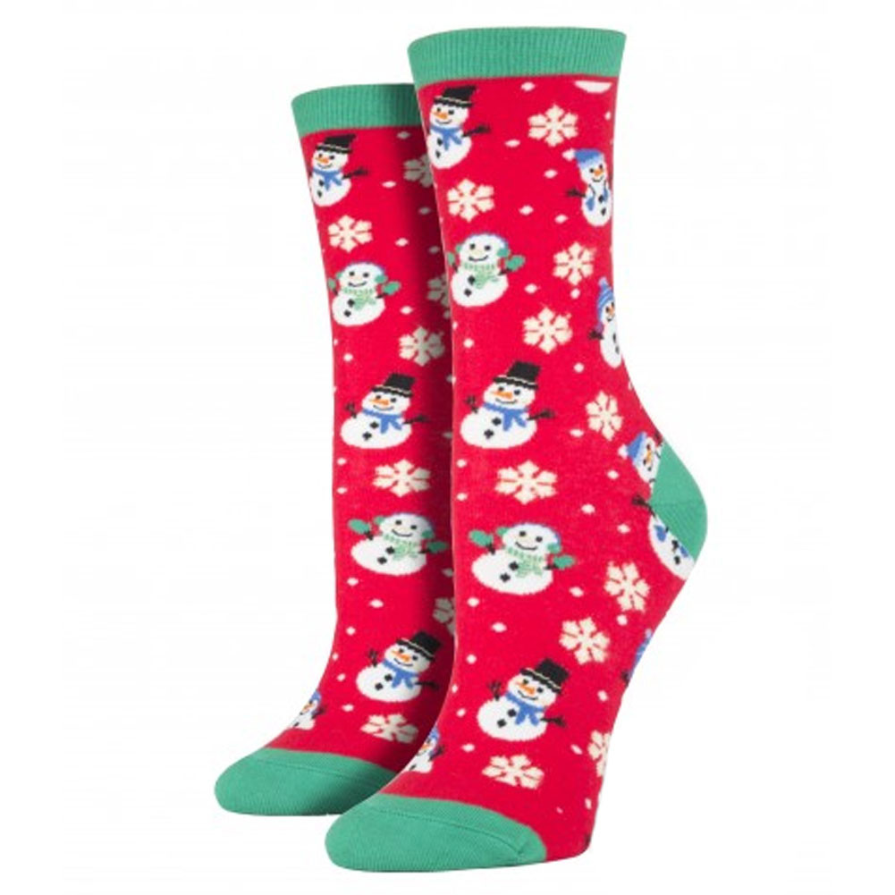 CHRISTMAS IN JULY CREW SOCKS PURPLE LEOPARD BOUTIQUE