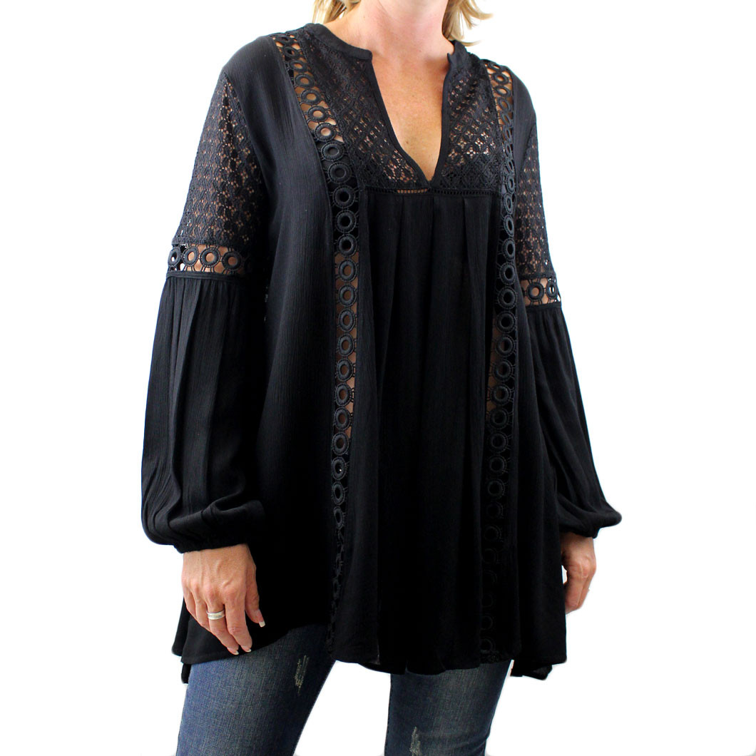 BLACK COLOUR Bcmayann Loose Blouse Exotic main image 1