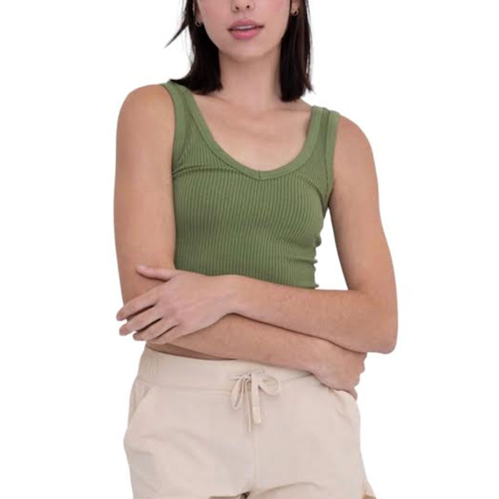 Kyla Double Layer Crop Tank main image 1