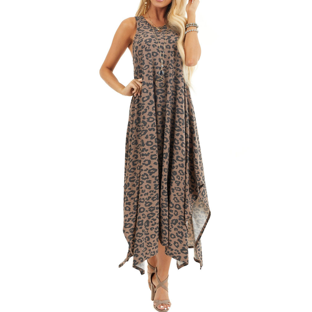 LEOPARD PRINT DRESS WITH POCKETS | PURPLE LEOPARD BOUTIQUE