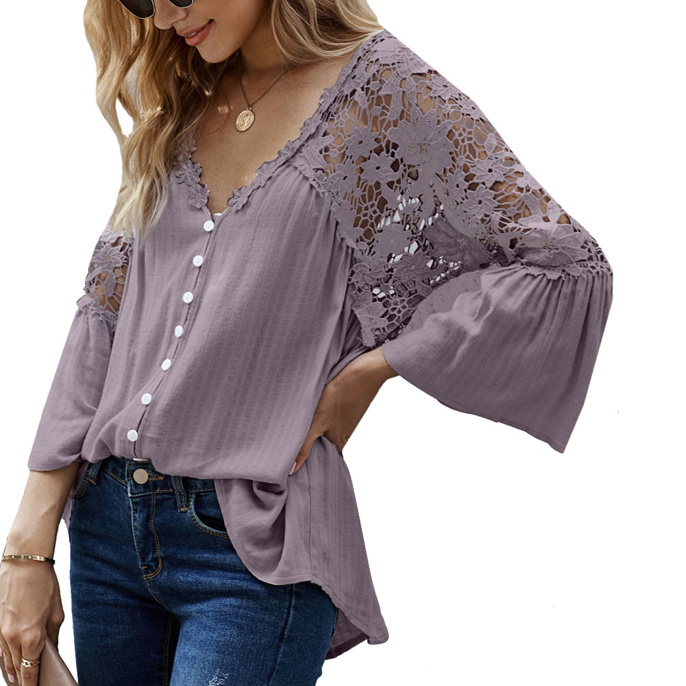Romolo Blouse in Purple