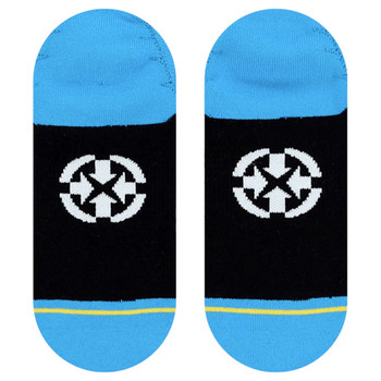 Merge4 - Women's No Show Socks - Slogan Spring Daisies - bottom view