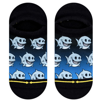 Merge4 - Women's No Show Socks - Fat Shark by Chump Magic 