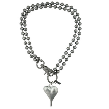 Lizou Heart Convertible Pendant Necklace 