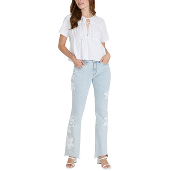 Driftwood - Eva Boot Cut Jeans - Petunia X - front view
