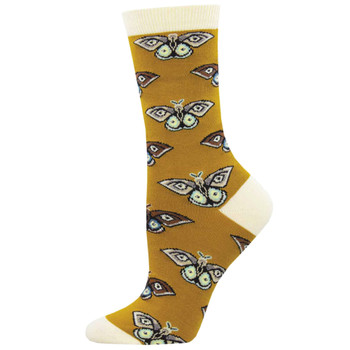 Socksmith Bamboo Blend Women's Socks - Vintage Moths