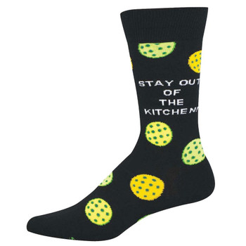 Socksmith Men's Socks - Pickleball - Stay Out Of The Kitchen