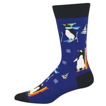 Socksmith Men's Socks - Downhill Penguins Socksmith Men's Socks - Downhill Penguins