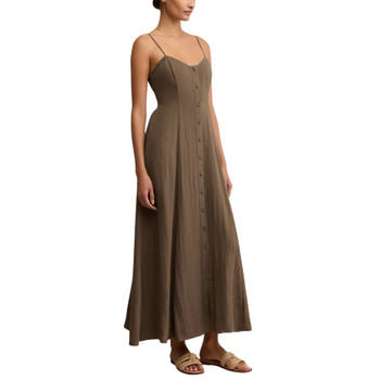Z Supply Angel Eyes Airy Midi Dress - Tiki - front view