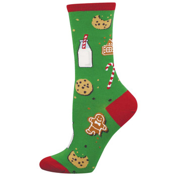 Socksmith Women's Socks - Christmas - Santa's Milk and Cookies