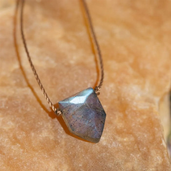 Soulku Transformation warrior necklace close-up.  