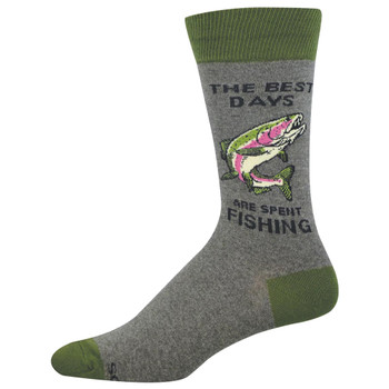 Socksmith Men's Socks - Days Spent Fishing