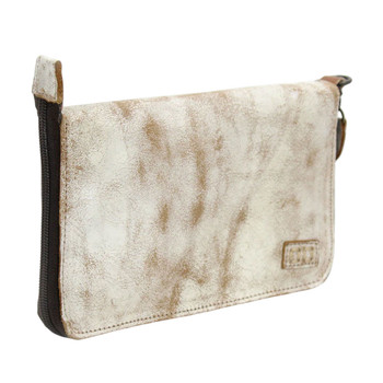 Bed|Stu Genuine Leather Wallet - Templeton II -  Nectar Lux Tan Rustic - side view