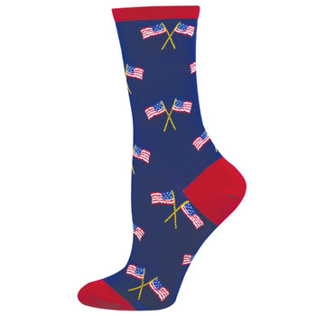 Socksmith Women's Socks - Patriotic Flags
