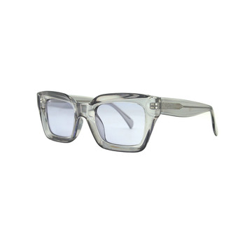 Dylan crystal clear polarized sunglasses side view. 