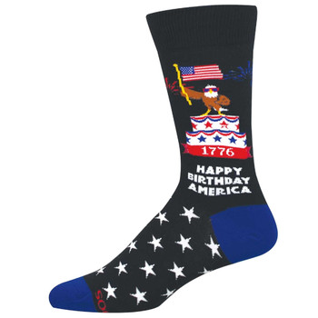 Socksmith Men's Socks - Let Freedom Fly