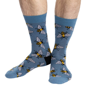 Good Luck Men's Socks - Bees - model view