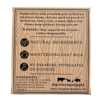 Grit Soap Supply - Men's Grooming Essential Soap Bar 