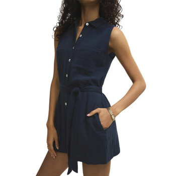Z Supply New Light Airy Gauze Romper - side view