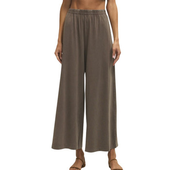 Z Supply Scout Jersey Crop Flare Pant - Perfectly Taupe