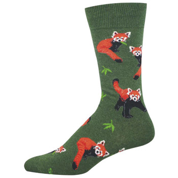 Socksmith Men's Socks - Red Pandamonium