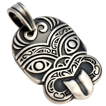BICO Australia Jewelry Pewter Pendant E304 - TIKI 