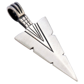 BICO Australia Jewelry Pewter Pendant E54 - SPEARHEAD 