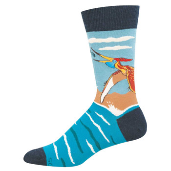 Socksmith Men's Socks - Prehistoric Dinosaur - PTERANODON
